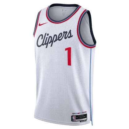 LA Clippers White Association Jersey James Harden #1