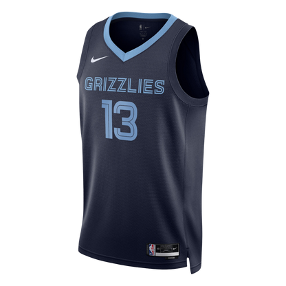 Memphis Grizzlies Navy Icon Jersey Jaren Jackson Jr. #13