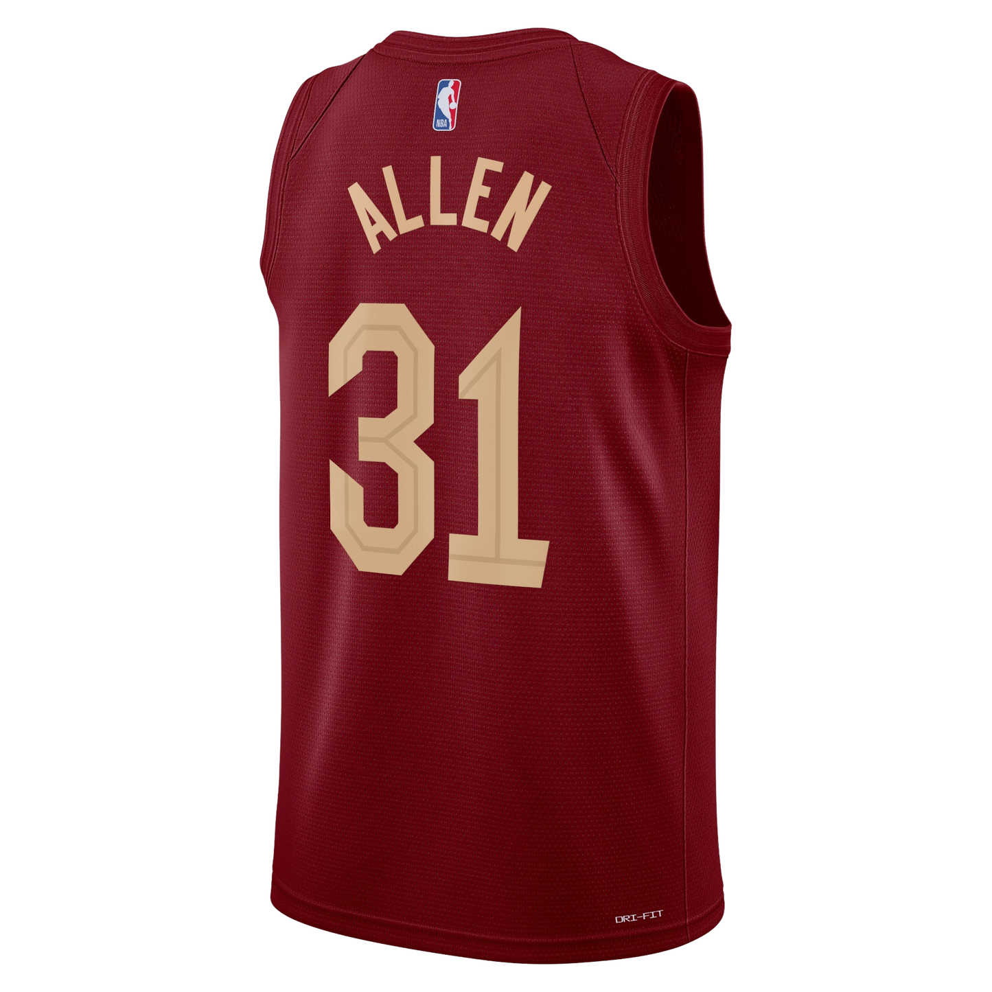 Cleveland Cavaliers Burgundy Icon Jersey Jarrett Allen #31