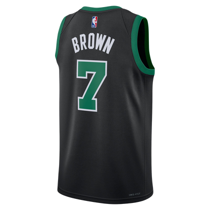 Boston Celtics Black Statement Jersey Jaylen Brown #7