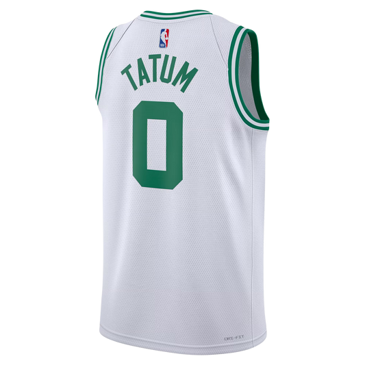 Boston Celtics White Association Jersey Jayson Tatum #0