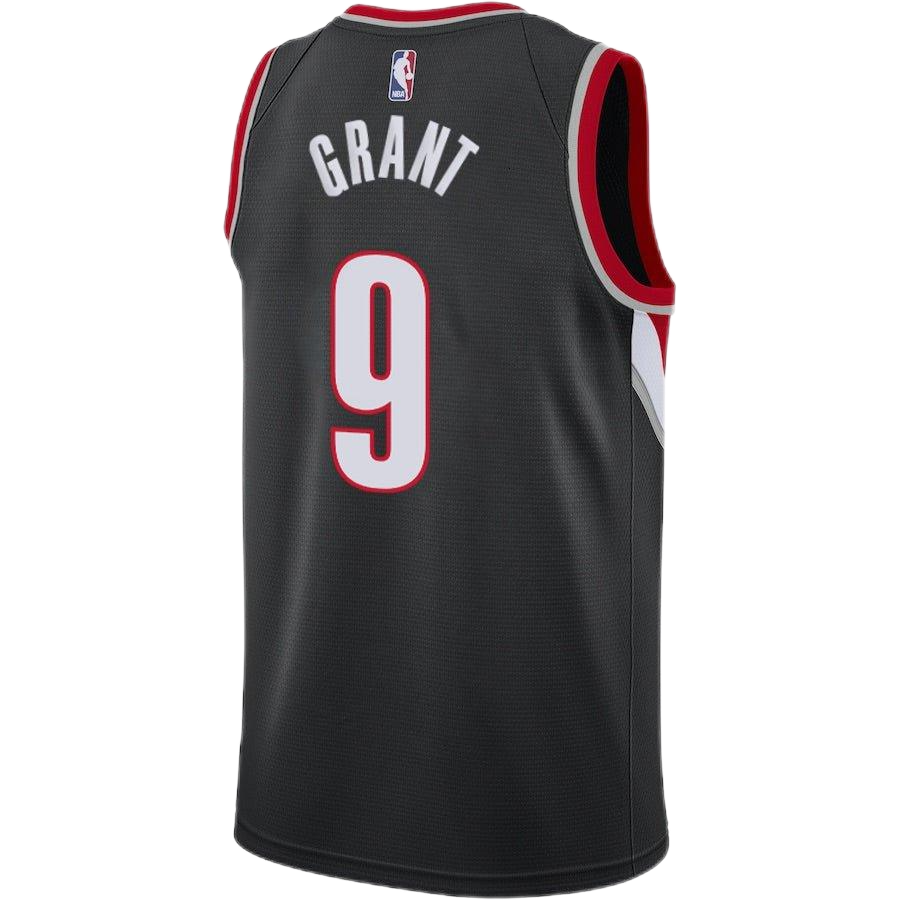 Portland Trail Blazers Black Icon Jersey Jerami Grant #9