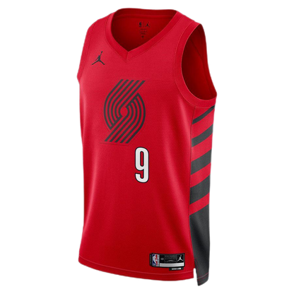 Portland Trail Blazers Red Statement Jersey Jerami Grant #9