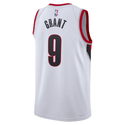 Portland Trail Blazers White Association Jersey Jerami Grant #9