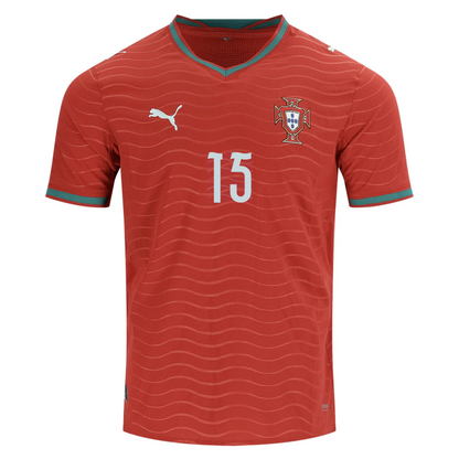 Portugal 2026 Home Jersey João Neves #15