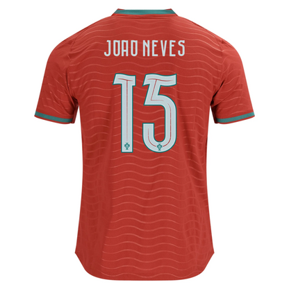 Portugal 2026 Home Jersey João Neves #15