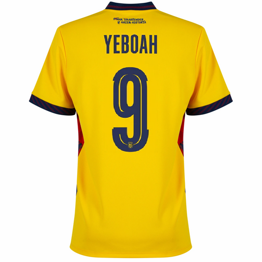 Ecuador 2026 Home Jersey John Yeboah #9