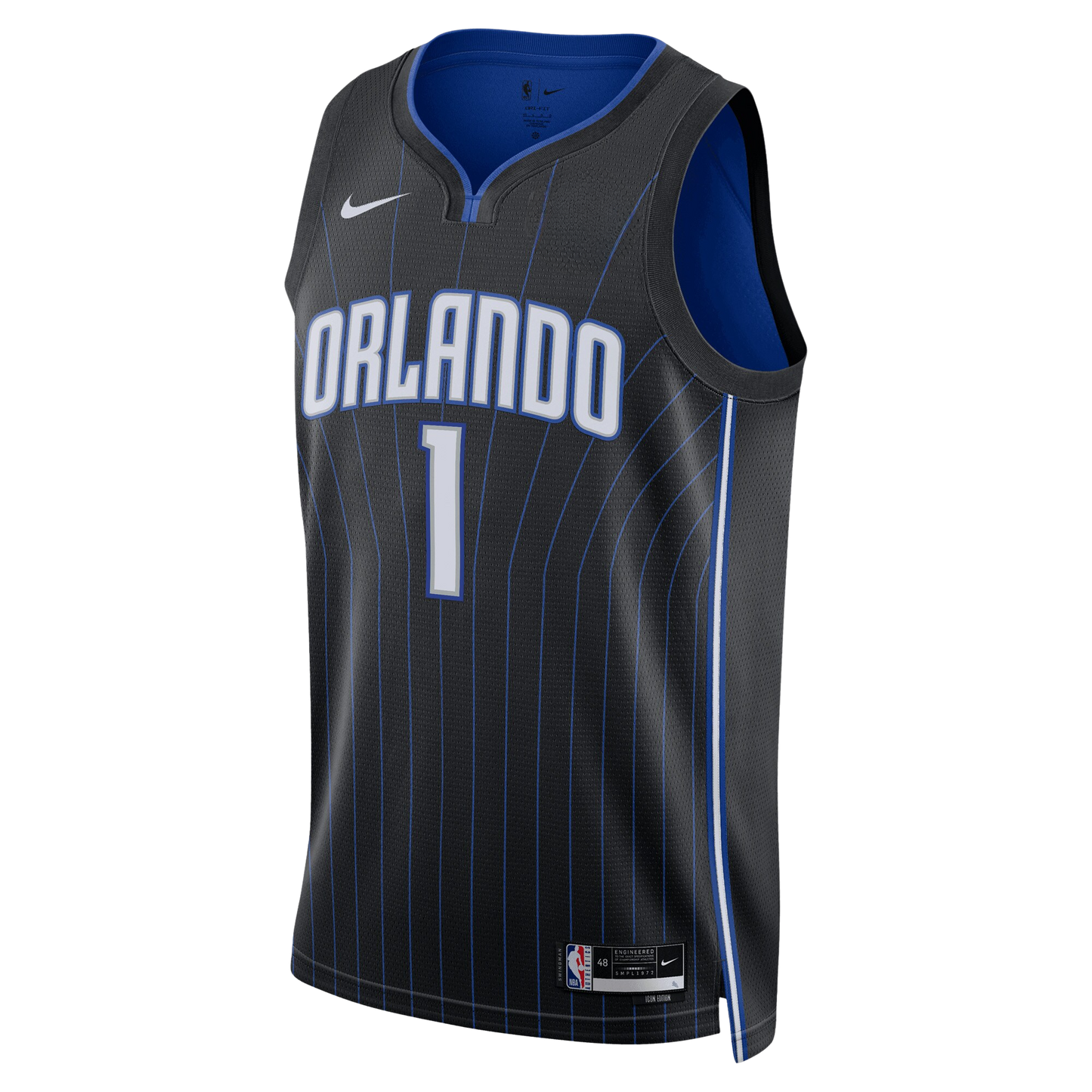Orlando Magic Black Icon Jersey Jonathan Isaac #1