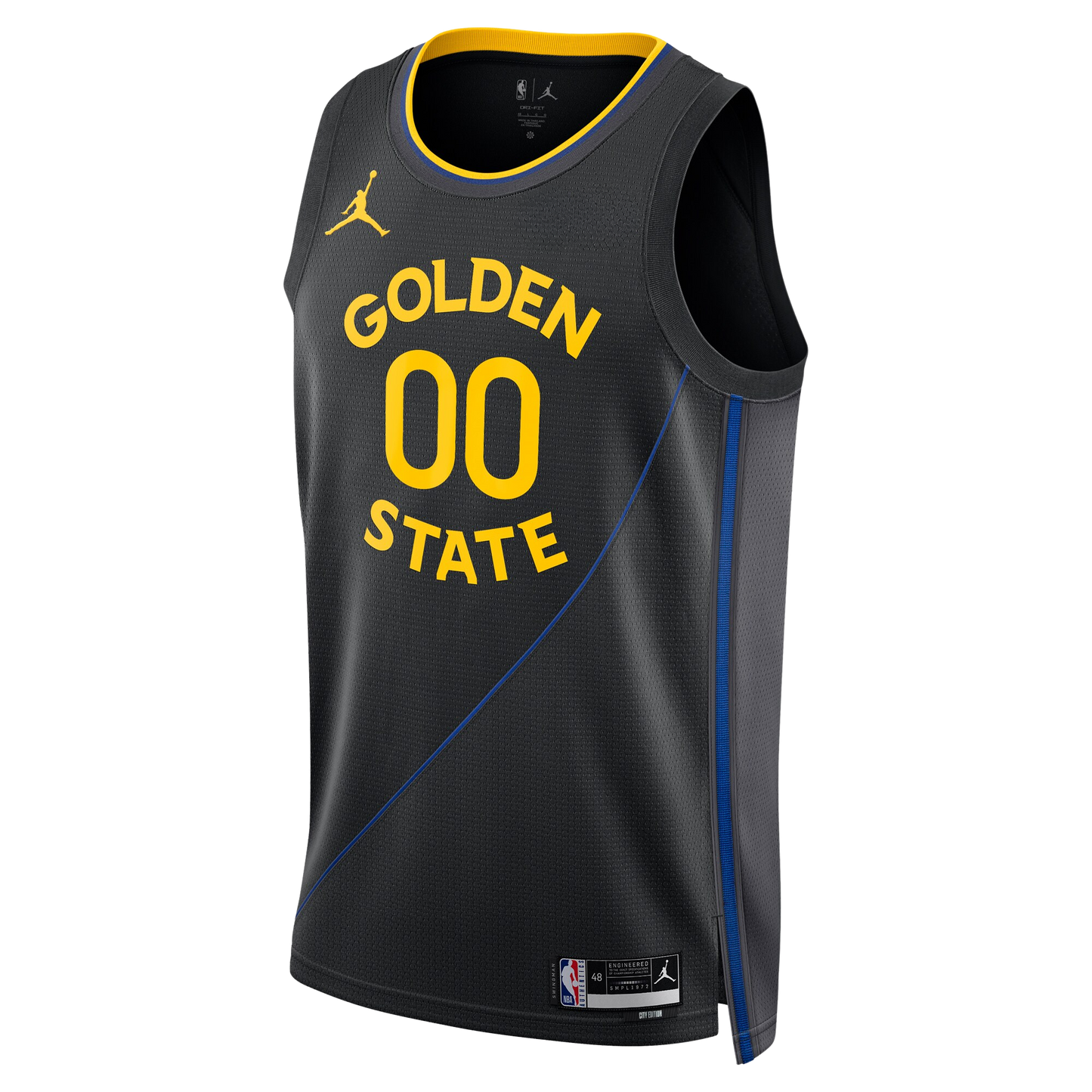 Golden State Warriors Black Statement Jersey Jonathan Kuminga #00