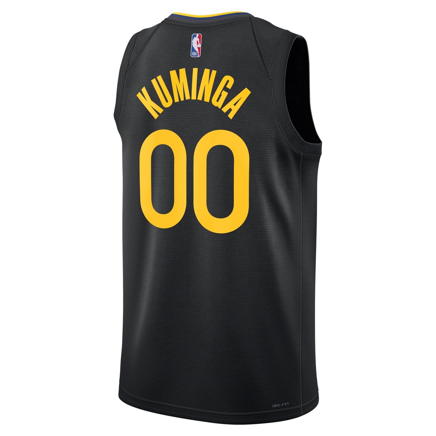 Golden State Warriors Black Statement Jersey Jonathan Kuminga #00