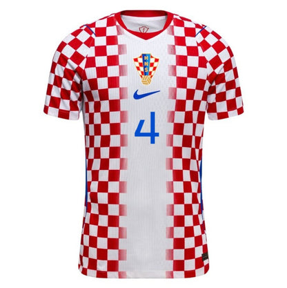 Croatia 2026 Home Jersey Joško Gvardiol #4