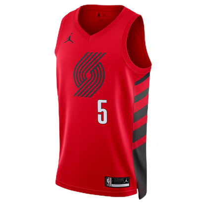 Portland Trail Blazers Red Statement Jersey Jrue Holiday #5