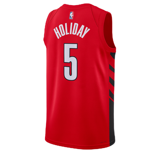 Portland Trail Blazers Red Statement Jersey Jrue Holiday #5