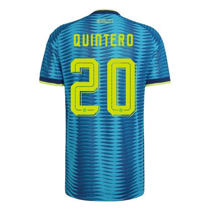 Colombia 2026 Away Jersey Juan Quintero #20