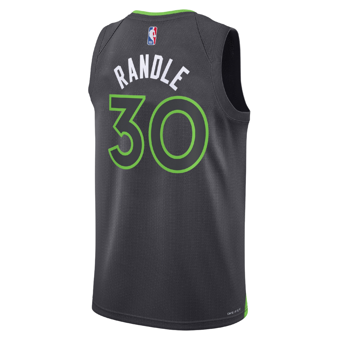 Minnesota Timberwolves Charcoal Statement Jersey Julius Randle #30