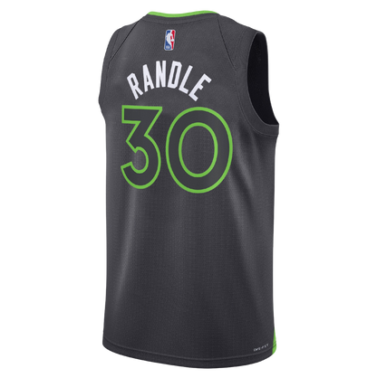 Minnesota Timberwolves Charcoal Statement Jersey Julius Randle #30
