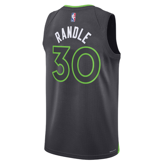 Minnesota Timberwolves Charcoal Statement Jersey Julius Randle #30