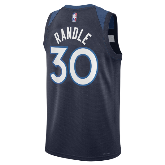 Minnesota Timberwolves Navy Icon Jersey Julius Randle #30