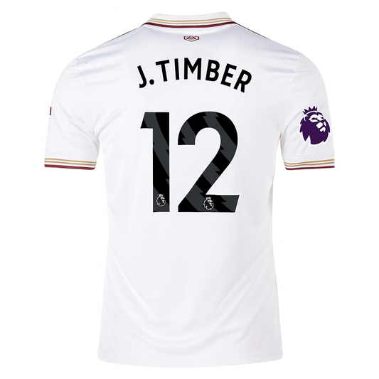 Arsenal 25/26 Third Jersey Jurriën Timber #12