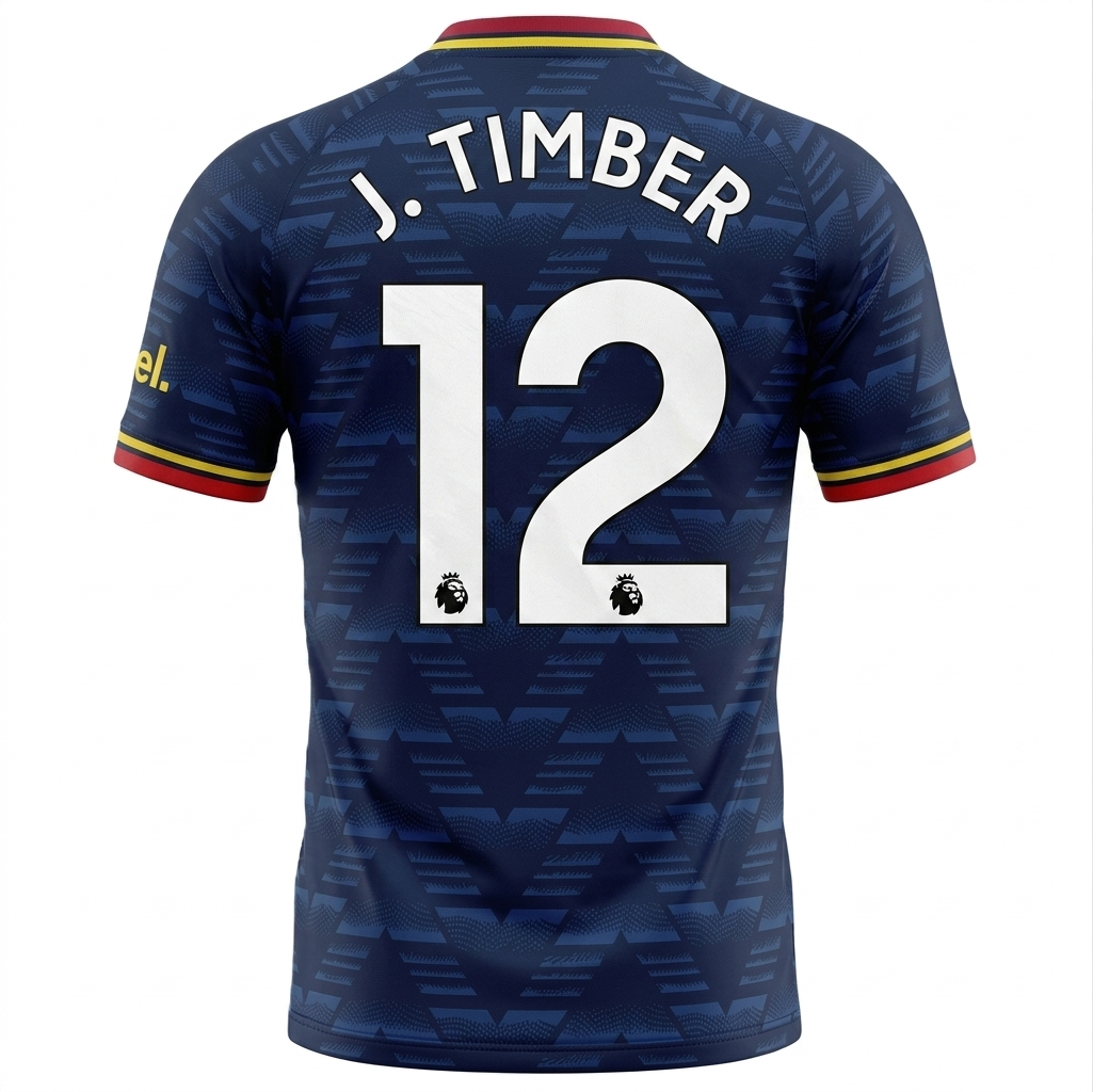 Arsenal 26/27 Away Jersey Jurriën Timber #12