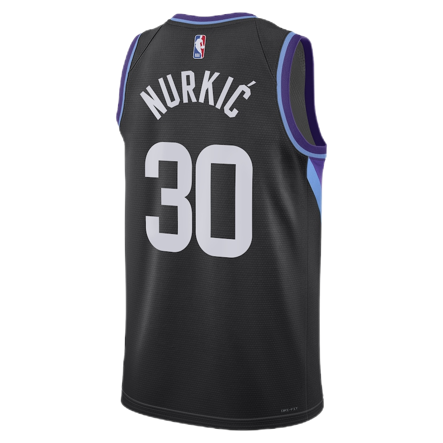 Utah Jazz Black Statement Jersey Jusuf Nurkić #30