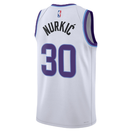 Utah Jazz White Association Jersey Jusuf Nurkić #30