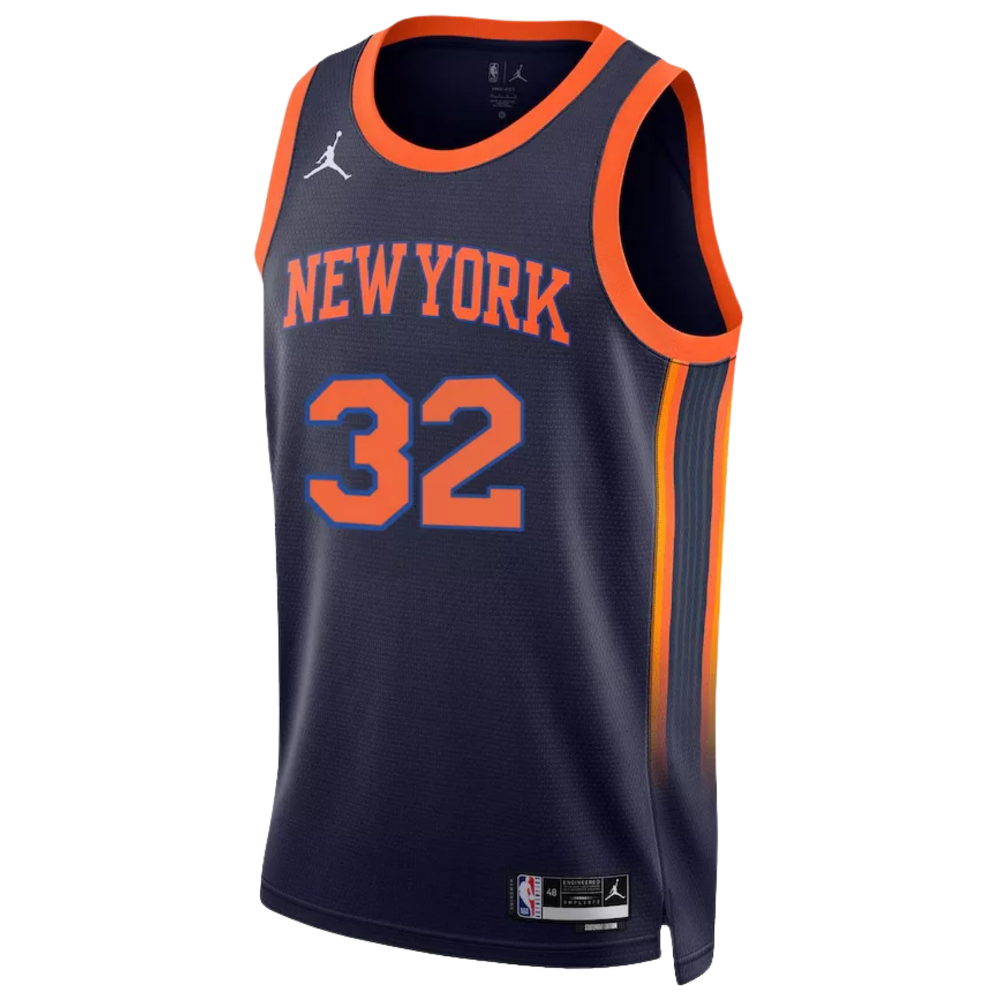 New York Knicks Navy Statement Jersey Karl-Anthony Towns #32