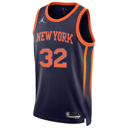 New York Knicks Navy Statement Jersey Karl-Anthony Towns #32