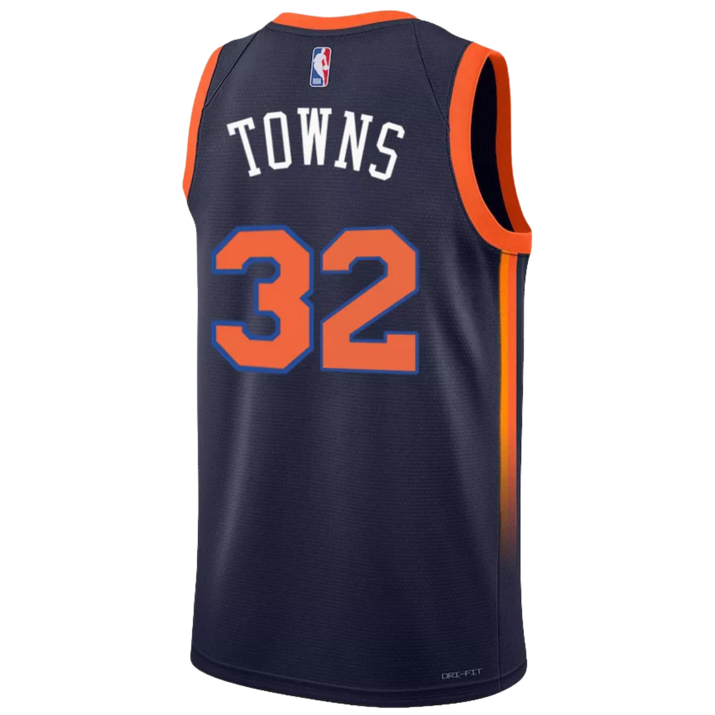 New York Knicks Navy Statement Jersey Karl-Anthony Towns #32
