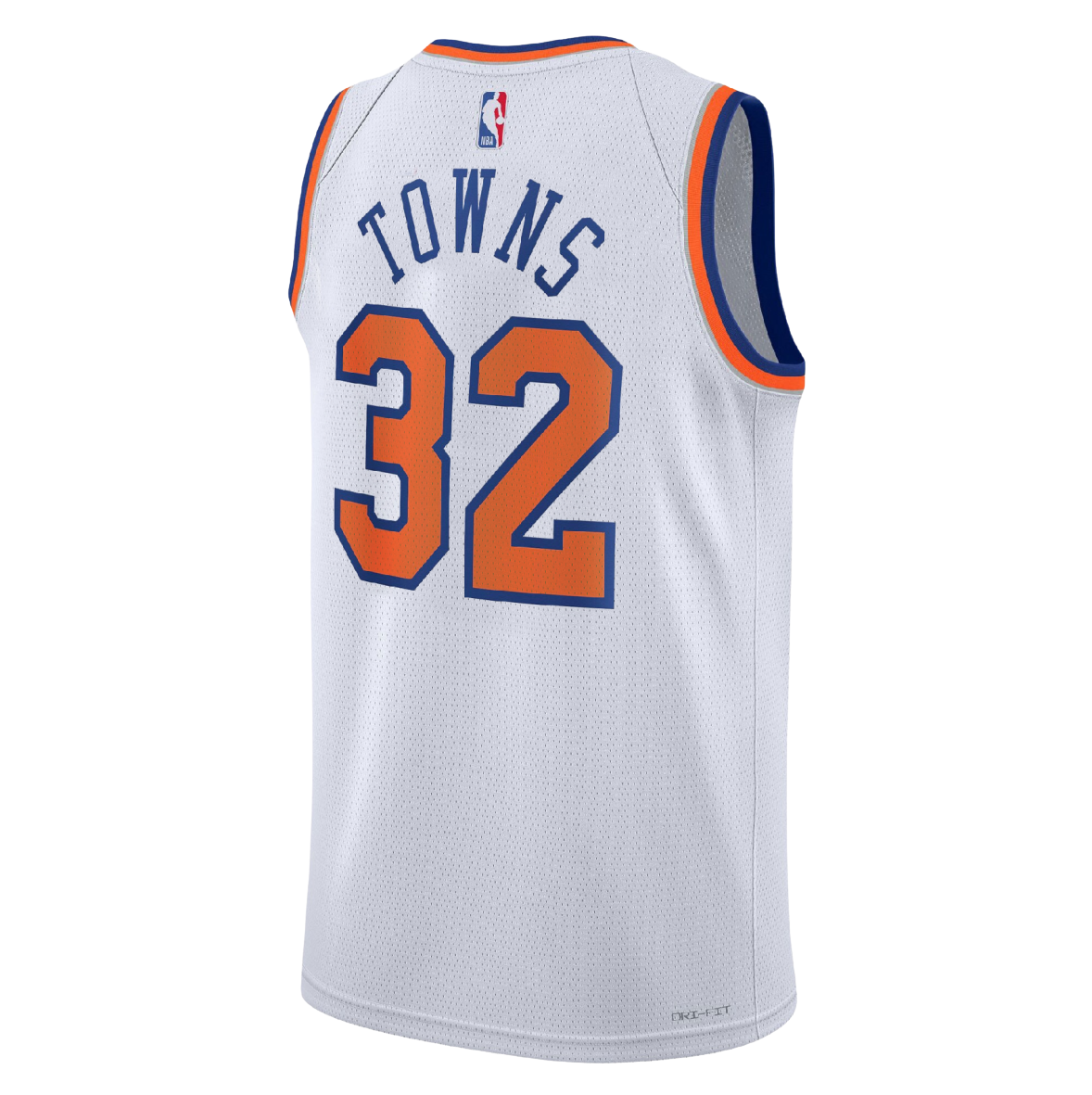 New York Knicks White Association Jersey Karl-Anthony Towns #32