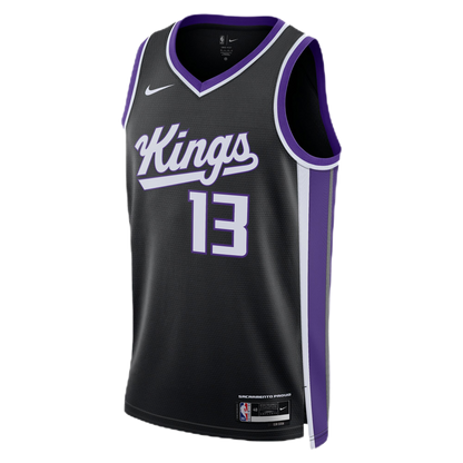 Sacramento Kings Black Icon Jersey Keegan Murray #13