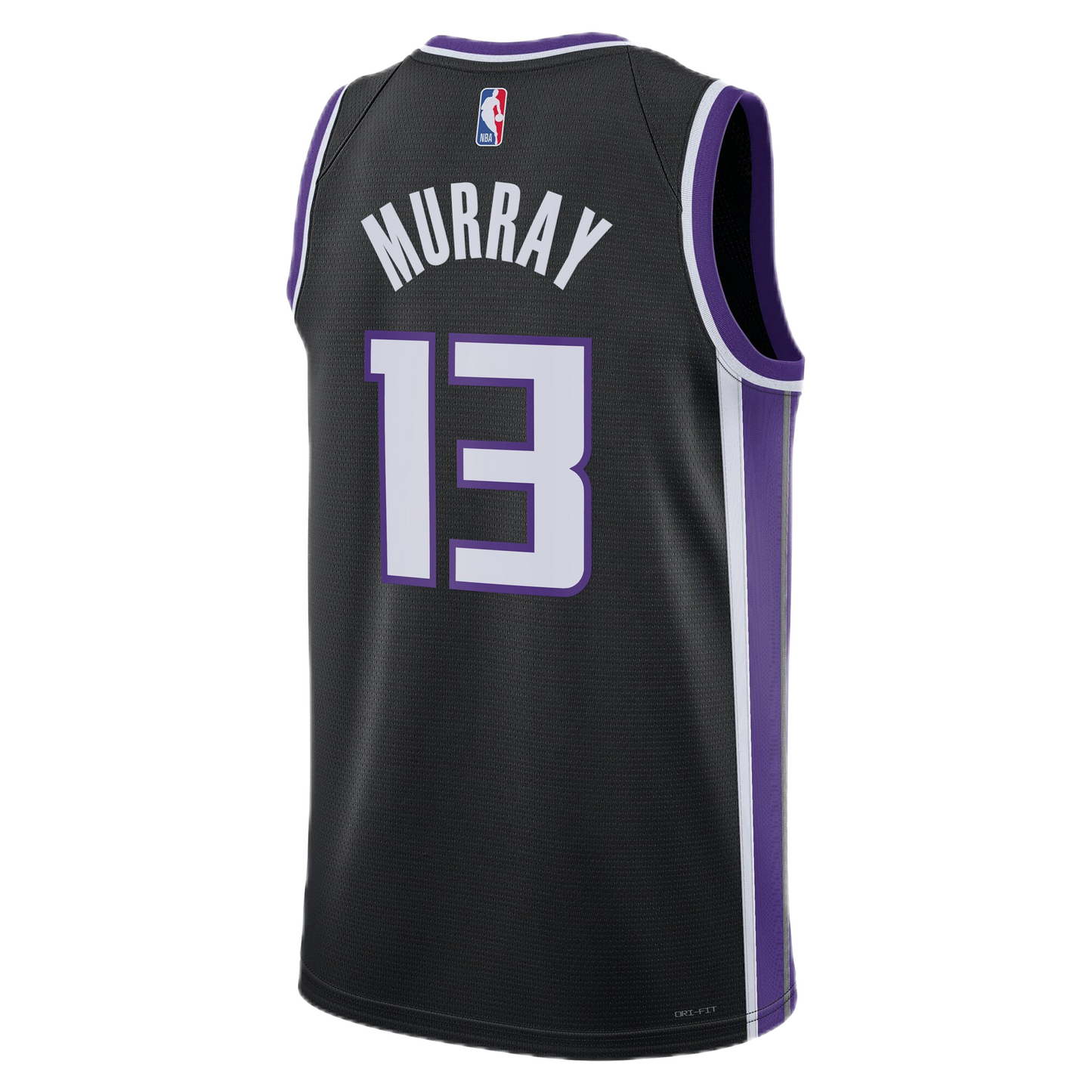 Sacramento Kings Black Icon Jersey Keegan Murray #13
