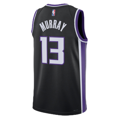 Sacramento Kings Black Icon Jersey Keegan Murray #13
