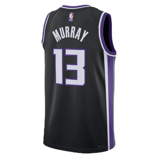Sacramento Kings Black Icon Jersey Keegan Murray #13