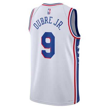 Philadelphia 76ers White Association Jersey Kelly Oubre Jr. #9
