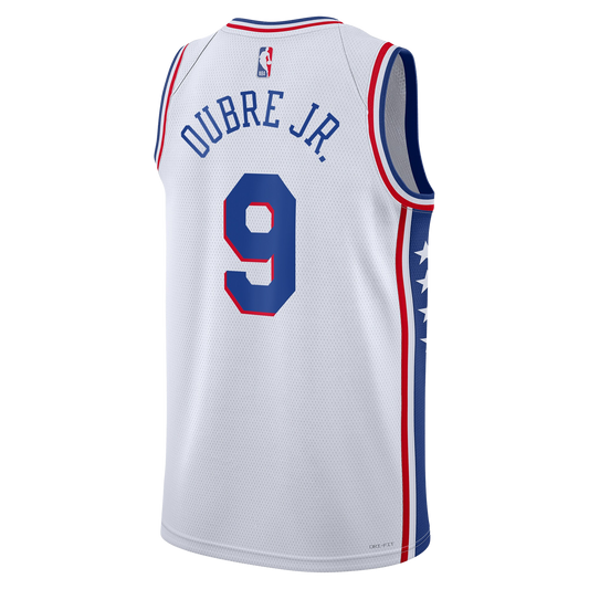 Philadelphia 76ers White Association Jersey Kelly Oubre Jr. #9