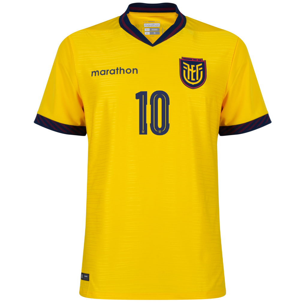 Ecuador 2026 Home Jersey Kendry Páez #10