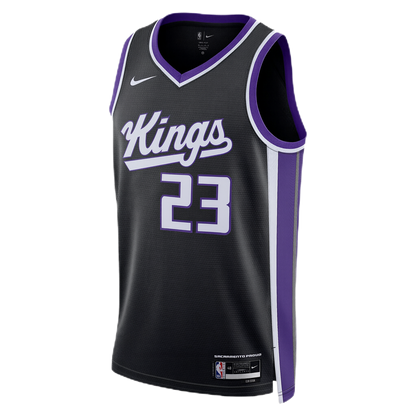 Sacramento Kings Black Icon Jersey Keon Ellis #23