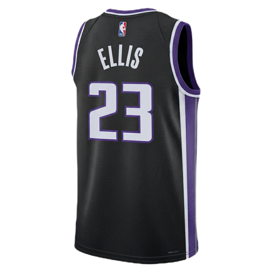 Sacramento Kings Black Icon Jersey Keon Ellis #23