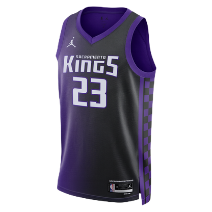 Sacramento Kings Purple Statement Jersey Keon Ellis #23