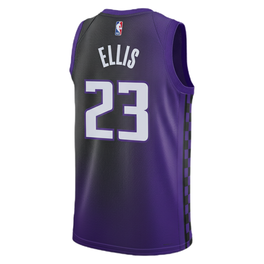 Sacramento Kings Purple Statement Jersey Keon Ellis #23