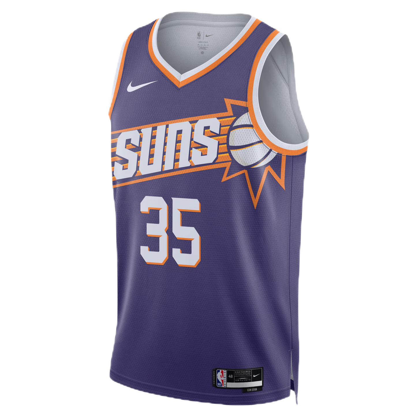 Phoenix Suns Purple Icon Jersey Kevin Durant #35