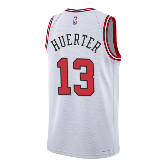Chicago Bulls White Association Jersey Kevin Huerter #13