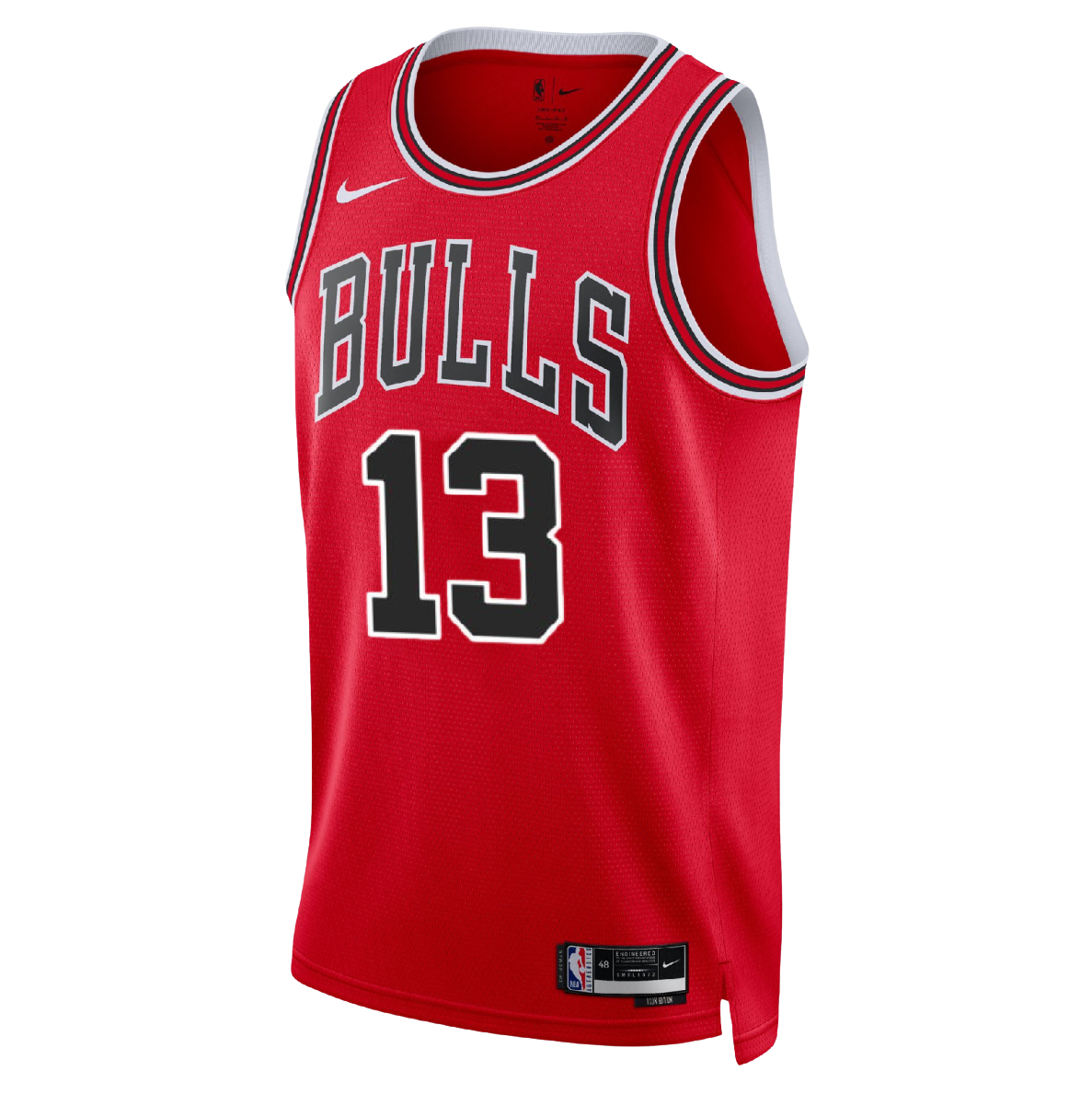 Chicago Bulls Red Icon Jersey Kevin Huerter #13