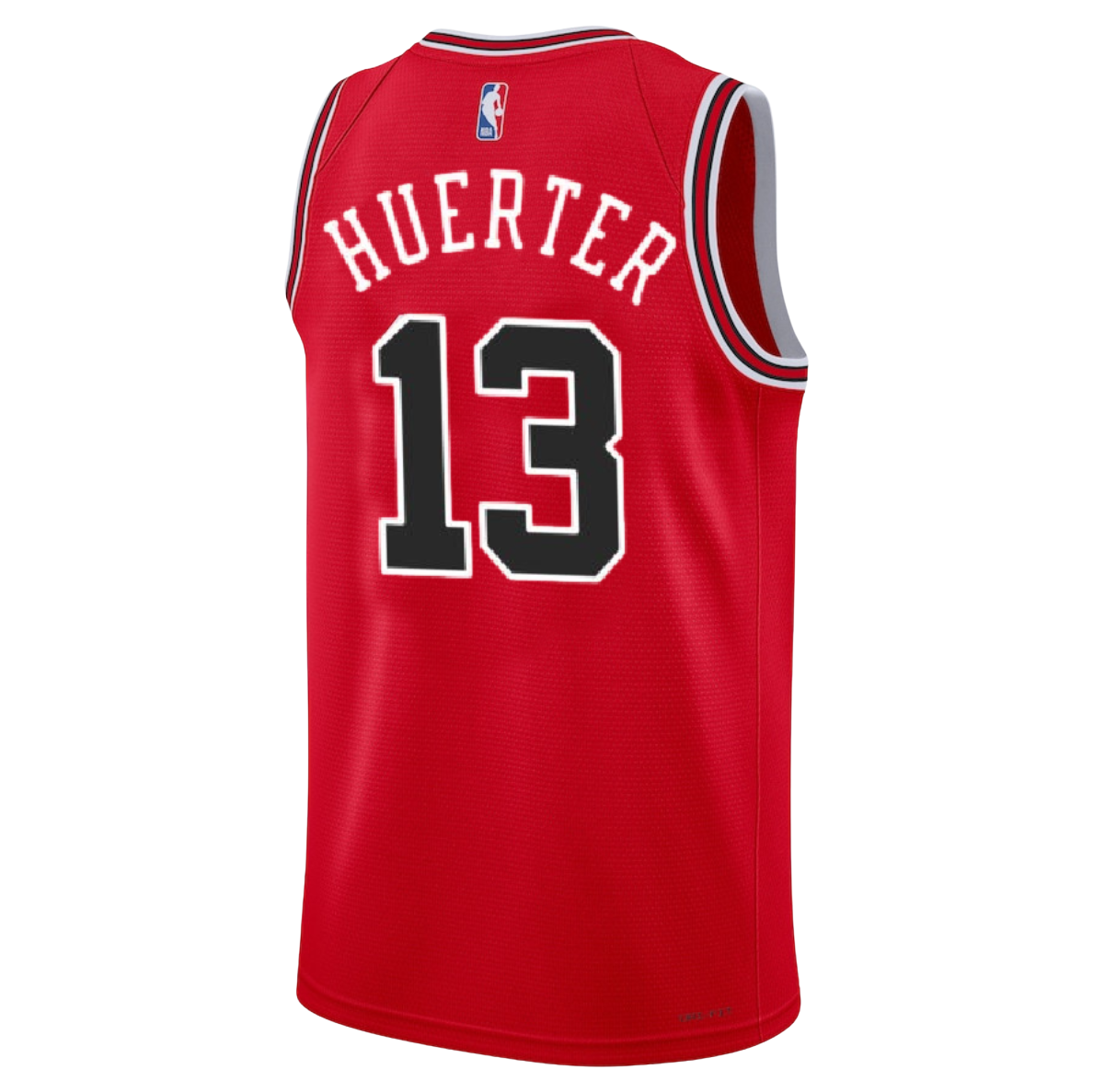 Chicago Bulls Red Icon Jersey Kevin Huerter #13