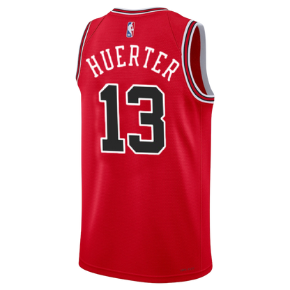 Chicago Bulls Red Icon Jersey Kevin Huerter #13