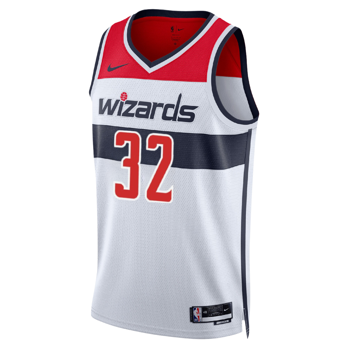 Washington Wizards White Association Jersey Khris Middleton #32