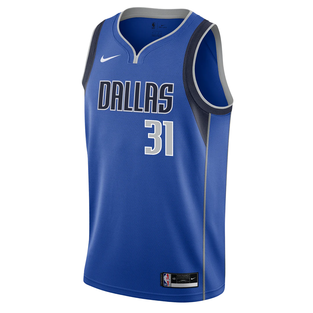 Dallas Mavericks Blue Icon Jersey Klay Thompson #31
