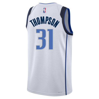 Dallas Mavericks White Association Jersey Klay Thompson #31