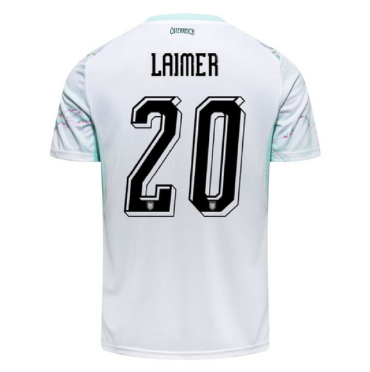 Austria 2026 Away Jersey Konrad Laimer #20